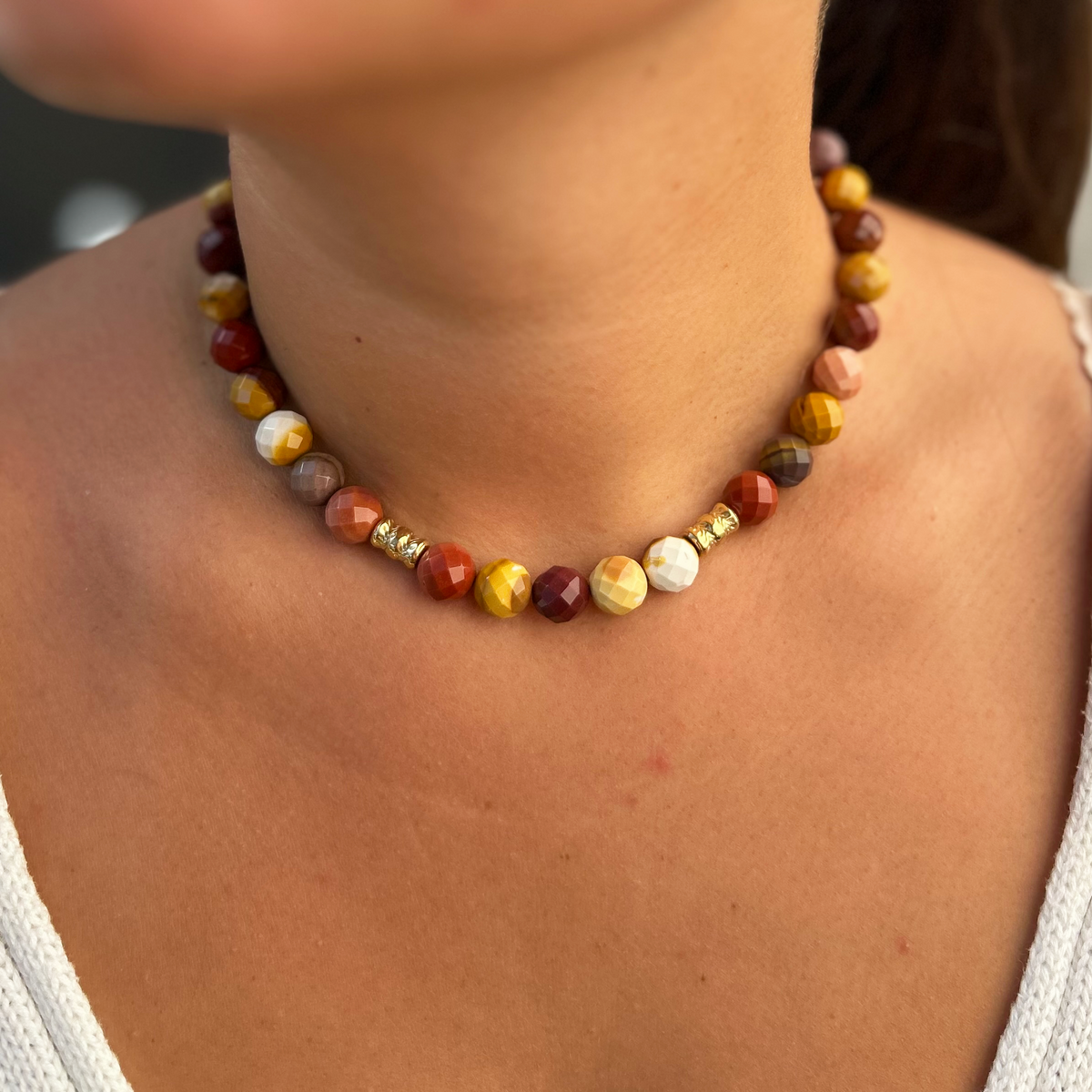 Collier Margaux - Mokaite